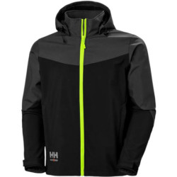 VESTE SOFTSHELL OXFORD HOODED Navy