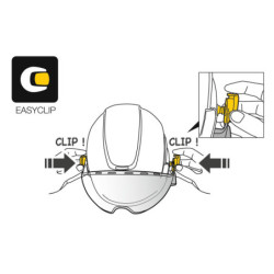 Ecran facial grillagé Vizen Mesh pour casques Vertex et Srato