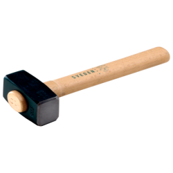 MASSETTE DROITE ANGLES ABATTUS MANCHE BOIS 1,5 kg INCAS