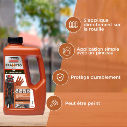 Antirouille FRAMETO bidon de 1 litre