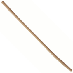 MANCHE DE RATEAU Ø28x1500mm (bois dur)