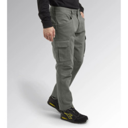 Pantalon multipoches Cargo Moscow Climbing ivy (gris bleu)