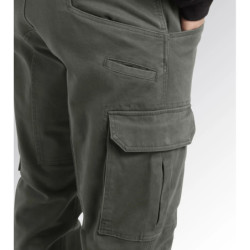 Pantalon multipoches Cargo Moscow Climbing ivy (gris bleu)