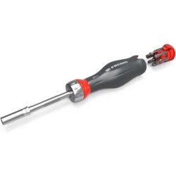 TOURNEVIS PORTE-EMBOUTS A CLIQUET PROTWIST + 15 EMBOUTS ATCL.1PB