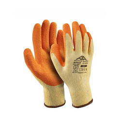Gant Active Grip G1140 polyester paume enduite latex crepé orange 2142X