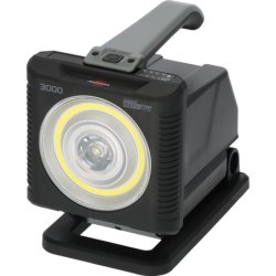 LAMPE TORCHE A LED MULTI BATTERIE HL3000 DE 1140 A 2165 LUMENS sans batterie ni chargeur