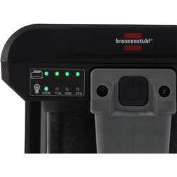 LAMPE TORCHE A LED MULTI BATTERIE HL3000 DE 1140 A 2165 LUMENS sans batterie ni chargeur