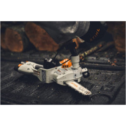 Mini tronçonneuse sur batterie GTA40 Guide 15cm Avec 2 batteries AS2 et 1 chargeur AL 5-2