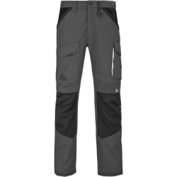 Pantalon genouillères Ruler coton polyester 250g Charcoal/noir