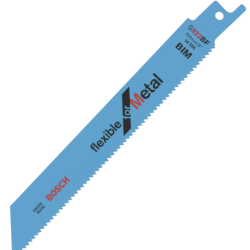 Lame de scie sabre pour métal S 922 BF 150MM Jeu de 5 lames
