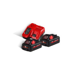 Pack de 1 batteries 18V 3,0Ah + 1 batterie 12V 2,0 Ah + chargeur rapide