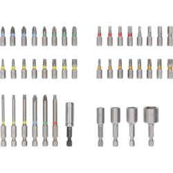 Embouts de vissage 1/4 extra hard BOSCH Coffret de 43 pieces