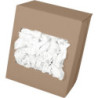 Chiffons drap blanc coton sans couture Carton de 10kg