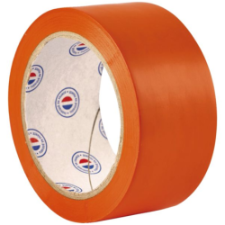 Ruban adhésif PVC plastifié 6990 orange largeur 48mmx longueur 30m en rouleau