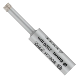 Foret diamant pro céramique à sec
