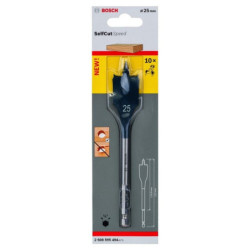 Mèche à bois plate Self Cut Speed Bosch 6 pans EXPERT