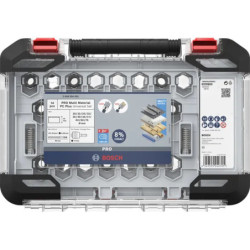 Coffret de 8 scies trépans pro BIM PC plus multimatériaux Ø25 à 86mm