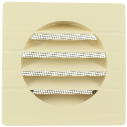 Grille extérieure avec moustiquaire pour tube