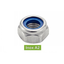 262602-ECROU INDESS. BAGUE NYL. INOX A2 D.4 DIN985