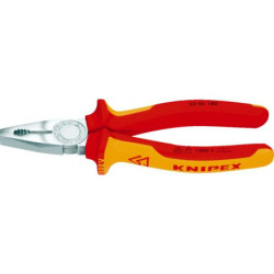 Pince universelle isolée chromée 1000 V 180mm