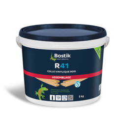 Colle à bois vinylique R41 prise rapide Bostik Biberon de 750g