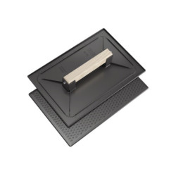 TALOCHE EN PS RECTANGULAIRE NOIRE 34x23cm