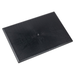 TALOCHE EN PS RECTANGULAIRE NOIRE 34x23cm
