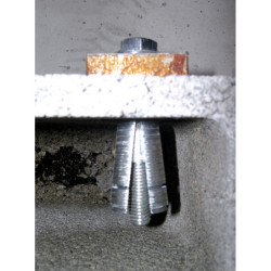 CHEVILLE METALLIQUE PRIMA M6x50 SANS VIS