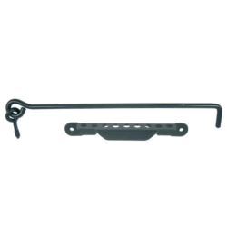 CROCHET A VISSER ET CREMAILLER Ø8x400mm NOIR
