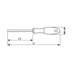 TOURNEVIS PHILLIPS PH1x100mm EXPERT