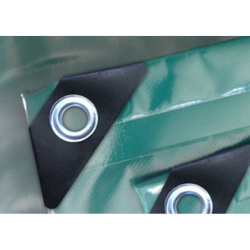 BACHE SUPER LOURDE PVC 550G/M² Dim:4x5m