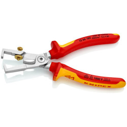 Pince à dénuder et coupe-câble Poignées isolées KNIPEX StriX®