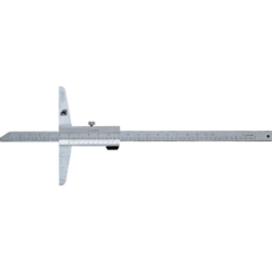 Jauge de profondeur capacité 200mm lecture 1/50éme Vernier avec vis de blocage Metrica