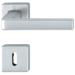 BEQUILLE SUR ROSACES DUBLIN CLE I ALU CHROME SATINE
