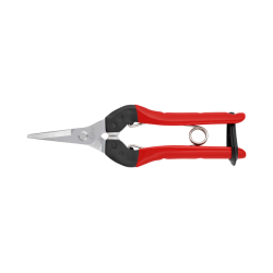 Epinette poignées acier Lame droite chromée Longueur 177mm Ø de coupe 8mm