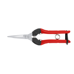 Epinette poignées acier Lame droite chromée Longueur 190mm Ø de coupe 10mm