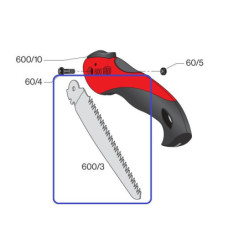Lame pour scie FELCO 600