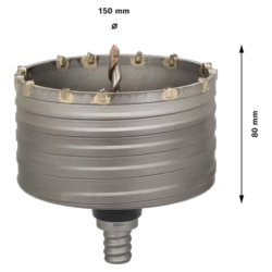 COURONNE TREPAN VISSEE SDS MAX D.100 MM