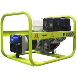GROUPE ELECTROGENE ESSENCE MONO puissance maxi 6,4kW E8000 AVR