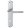 ENSEMBLE S/ PLAQUE SAN DIEGO CLE L - ALU ARGENT