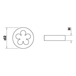 Filière HSS Cage 38.1mm Forme C