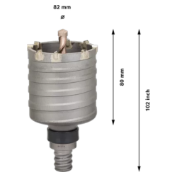 COURONNE TREPAN VISSEE SDS MAX D.68 MM