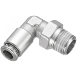 COUDE 90° MALE CONIQUE R 1/8 RMC MR POUR TUBE D 6 MM EXTERIEUR