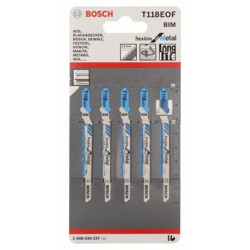 LAME SCIE SAUTEUSE T118EOF (x5)
