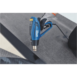 Pistolet à air chaud 2200W Electronic, moteur ceramic - En coffret