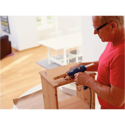 Pistolet à colle éléctrique 35W, 220V pour bâtons de colle Ø12mm Rapid EG280 boite carton