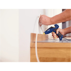 Pistolet à colle éléctrique 35W, 220V pour bâtons de colle Ø12mm Rapid EG280 boite carton