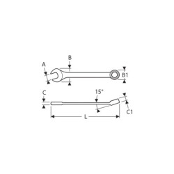 CLE MIXTE 24mm EXPERT