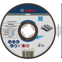DISQUE A TRONCONNER 125X1.6 ACIER X-LOCK
