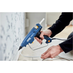 Pistolet à colle éléctrique 300W, 220V pour bâtons de colle Ø12mm Rapid EG360 en boite carton